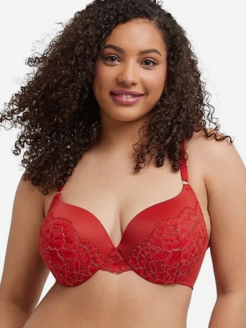 Maidenform Love the Lift Plunging Push-Up Bra DM9900 Red Size 36C 11100